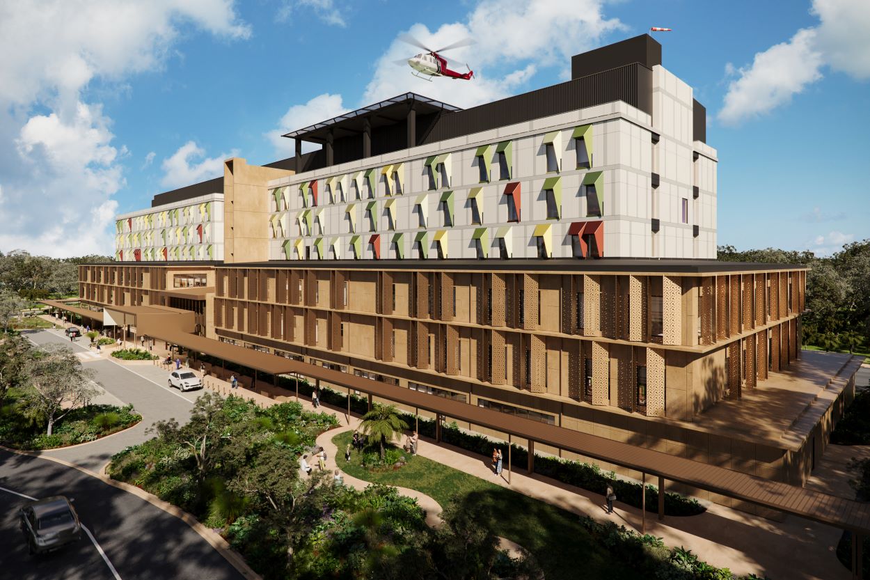 Image for Emergency care to reach new heights at new hospital with rooftop helipad